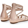 image:imageDREAM PAIRS Womens Strappy Dressy Flat SandalsChampagneGoldpu