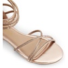 image:imageDREAM PAIRS Womens Strappy Dressy Flat SandalsChampagneGoldpu