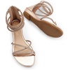 image:imageDREAM PAIRS Womens Strappy Dressy Flat SandalsChampagneGoldpu