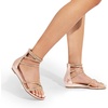image:imageDREAM PAIRS Womens Strappy Dressy Flat SandalsChampagneGoldpu
