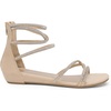 image:imageDREAM PAIRS Womens Strappy Dressy Flat SandalsNude