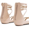image:imageDREAM PAIRS Womens Strappy Dressy Flat SandalsNudePu