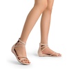 image:imageDREAM PAIRS Womens Strappy Dressy Flat SandalsNudePu