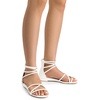image:imageDREAM PAIRS Womens Strappy Dressy Flat SandalsWhitePu