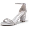 Silver/Rhinestone