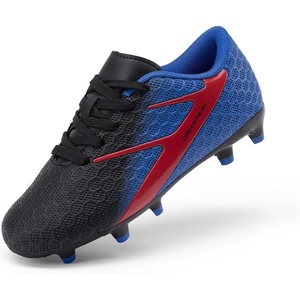 image:imageDREAM PAIRS Girl Toddler Boys Soccer CleatsBlueBlack