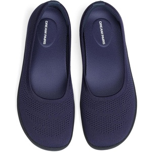 image:imageDREAM PAIRS Womens Ballet Wide Toe FlatsNavy