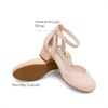 image:imageDREAM PAIRS Girls Dress Shoes Flower Wedding HeelsNude