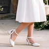 image:imageDREAM PAIRS Girls Dress Shoes Flower Wedding HeelsWhite