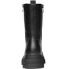 image:imageDREAM PAIRS Womens Combat Boots Lace up Mid Calf BootsBlackPu