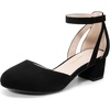image:imageDREAM PAIRS Girls Dress Shoes Flower Wedding HeelsBlack