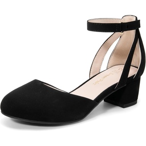 image:imageDREAM PAIRS Girls Dress Shoes Flower Wedding HeelsBlack