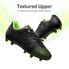 image:imageDREAM PAIRS Boys Girls Soccer CleatsBlackNeon Green