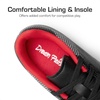 image:imageDREAM PAIRS Boys Girls Soccer CleatsBlackRed