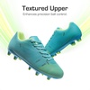 image:imageDREAM PAIRS Boys Girls Soccer CleatsBlueNeon Green