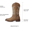image:imageDREAM PAIRS Cowboy Cowgirl Boots for WomenTan