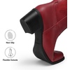 image:imageDREAM PAIRS Cowboy Cowgirl Knee High Boots for WomenRed