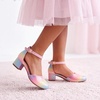 image:imageDREAM PAIRS Girls Dress Shoes Wedding Flower HeelsRainbow