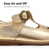 image:imageDREAM PAIRS Girls Mary Jane School Flat Dress ShoesGold