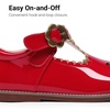 image:imageDREAM PAIRS Girls Mary Jane School Flat Dress ShoesRed
