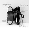 image:imageDREAM PAIRS Girls Mary Jane Tap ShoesBlackPat