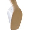 image:imageDREAM PAIRS Womens Comfort Square Toe Kitten Mule HeelsNudeClear