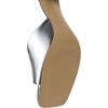 image:imageDREAM PAIRS Womens Comfort Square Toe Kitten Mule HeelsSilver