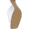 image:imageDREAM PAIRS Womens Comfort Square Toe Kitten Mule HeelsWhite