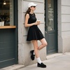 image:imageDREAM PAIRS Womens Platform Chunky LoafersAll Black