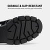 image:imageDREAM PAIRS Womens Platform Chunky LoafersBlackpat