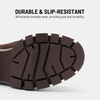 image:imageDREAM PAIRS Womens Platform Chunky LoafersDark Brown