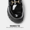 image:imageDREAM PAIRS Womens Platform Chunky LoafersNegropat