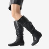 image:imageDREAM PAIRS Womens Wide Calf Knee High BootsBlackPu