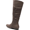 image:imageDREAM PAIRS Womens Wide Calf Knee High BootsTaupe