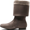 image:imageDREAM PAIRS Womens Wide Calf Knee High BootsTaupe