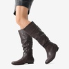 image:imageDREAM PAIRS Womens Wide Calf Knee High BootsWideCalfBrown