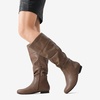 image:imageDREAM PAIRS Womens Wide Calf Knee High BootsWideCalfCamel