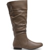 image:imageDREAM PAIRS Womens Wide Calf Knee High BootsWideCalfKhaki