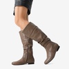 image:imageDREAM PAIRS Womens Wide Calf Knee High BootsWideCalfKhaki