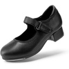image:imageDREAM PAIRS Girls Mary Jane Tap ShoesBlackPu