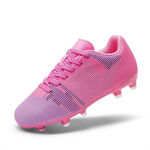 image:imageDREAM PAIRS Boys Girls Soccer CleatsRose RedWhite