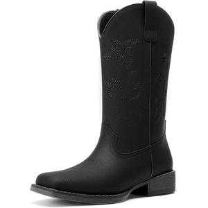 image:imageDREAM PAIRS Cowboy Cowgirl Boots for WomenBlack