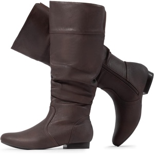 image:imageDREAM PAIRS Womens Wide Calf Knee High BootsWideCalfBrown